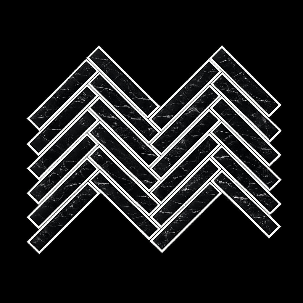 Herringbone flooring pattern